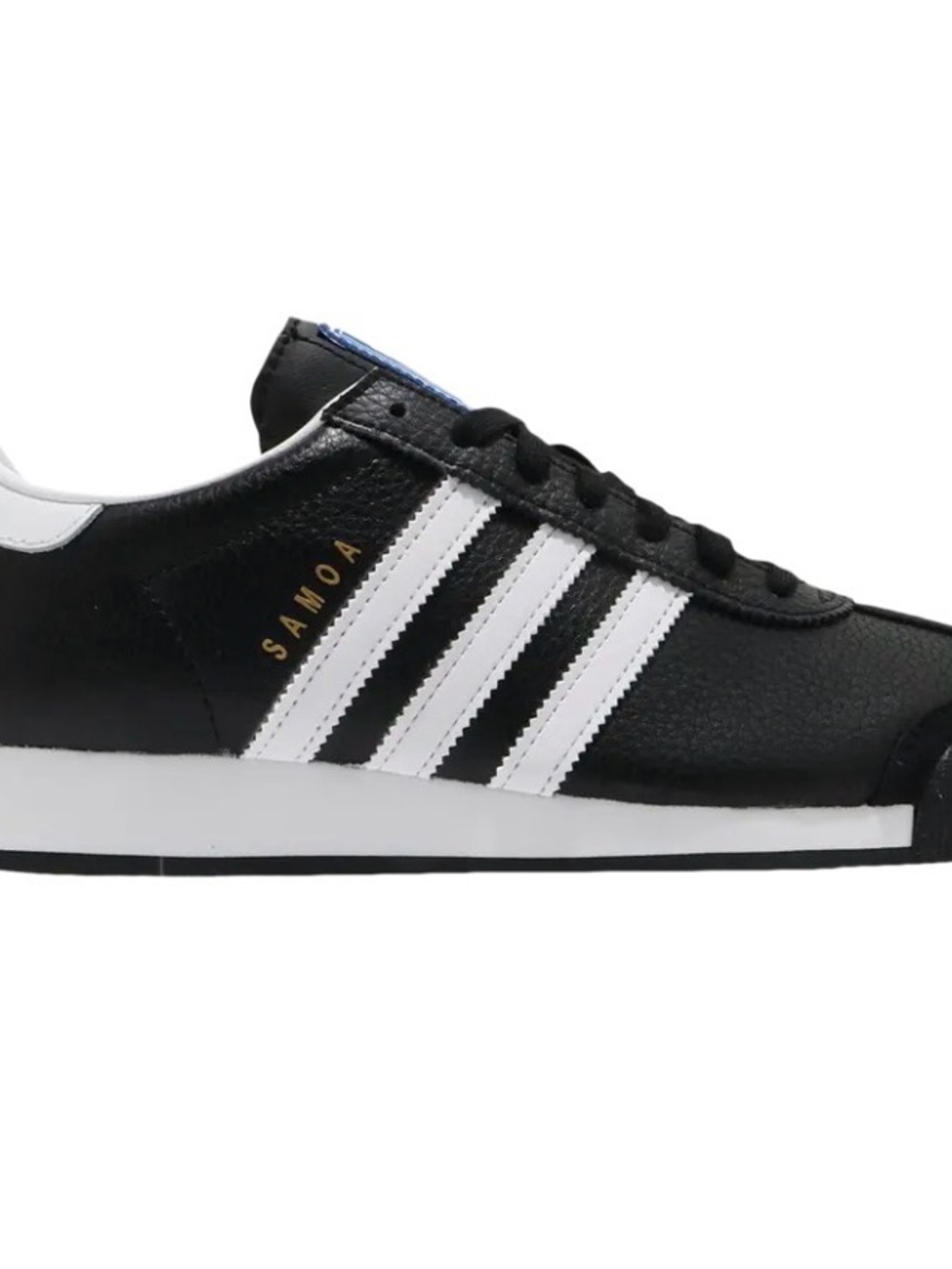 adidas Samoa Black White Leather-Style Sneaker